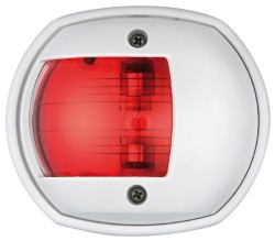 Sphera alb / 112,5 ° lumină roșie de navigare